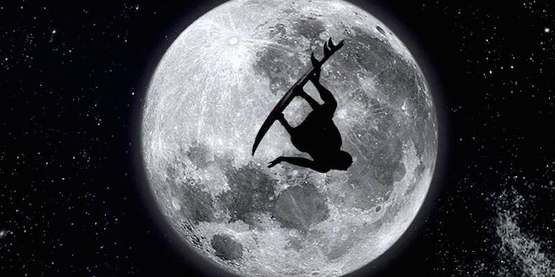 surfing full moon