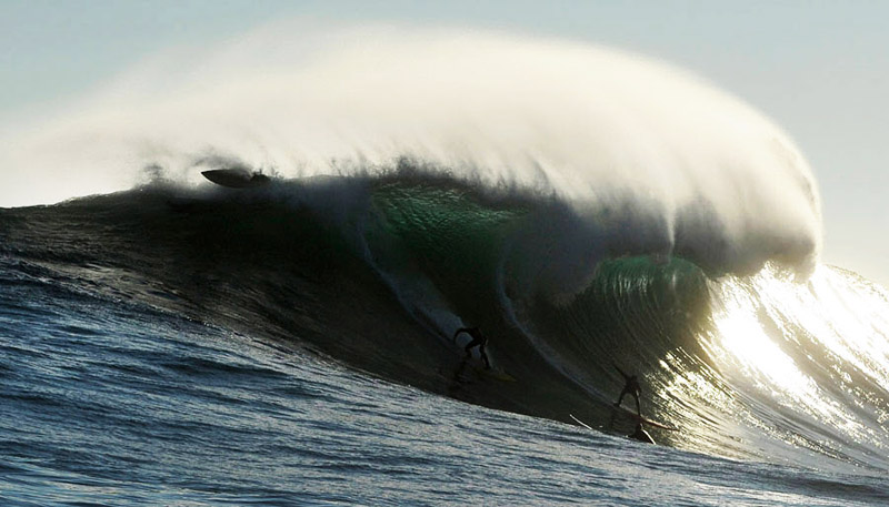 Самые большие волны для сёрфинга