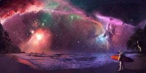 серфинг после заката