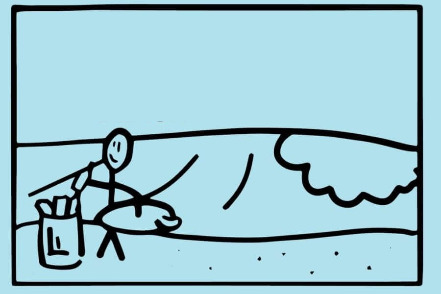 beach cleaning